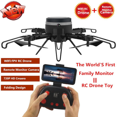 Remote Monitor Spy Drone L6062 Vaccum Bottle Cup Foldable WIFI FPV RC Drone 720P HD Camera Family Remote Monitor Camera Function