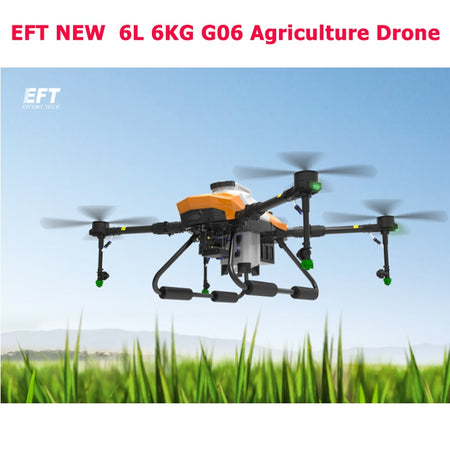 2020 NEW EFT G06 6L drone Four-axis 6KG RC Agriculture Spray System Extension Rod Sprayer Plant UAV Drone Accessories