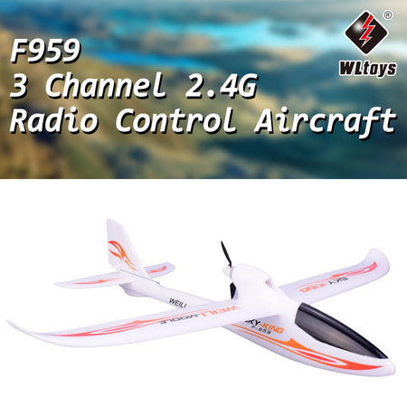 WLtoys F959 Sky-king 2.4G 3CH Wingspan RC Airplane Radio Remote Control Aircraft Fixed Wing Plane Outdoor Toys Drone RTF