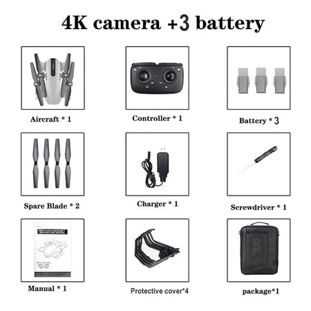 2020 NEW GPS Rc Drone With 4K Camera RC Quadcopter Drones HD drone 4k profesional 5G WIFI FPV Foldable Dron Helicopter Toy