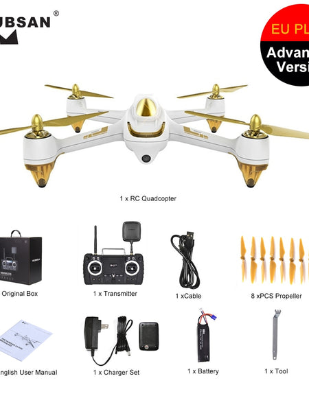 Hubsan H501S H501SS X4 Pro GPS RC drone with 1080P HD Camera 300m 5.8G FPV Follow Me Mode Brushless hubsan x4 RC Quadcopter RTF