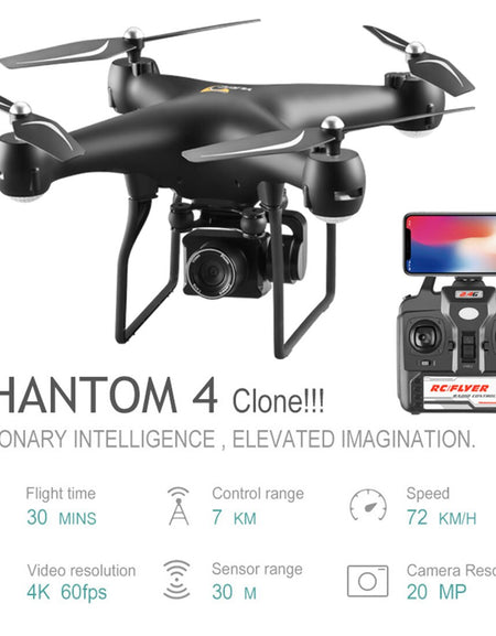 Jmt S32T Drone 4K 1080P WiFi FPV Anti-shake Gimbal Camera Drones Professional gesture photo RC Quadcopter VS M69G SG106 Drone