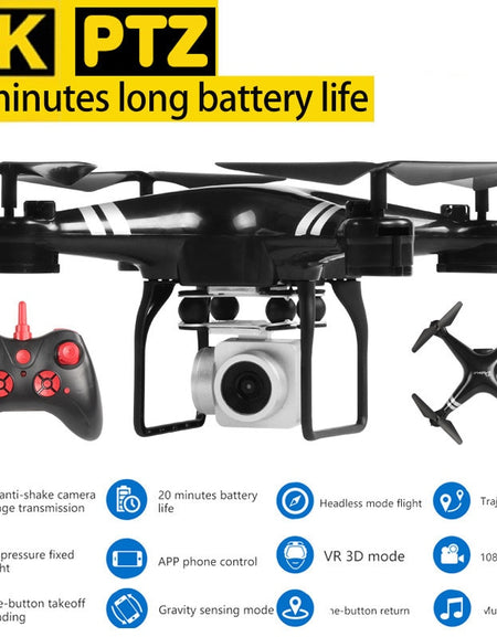 Hot sale Dron Quadrocopter FPV Drones 4K Camera HD Quadcopters With WIFI Camera RC Helicopter Remote Control Toys VS Syma x5c