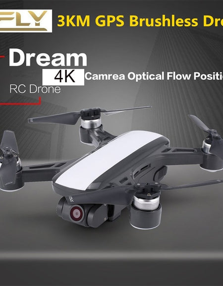 New c-fly Cfly Dream Gps Rc Drone Brushless Fpv Quacopter Drones 5G 4K HD Camera 5G Wifi  Follow Me Rc Quadcopter
