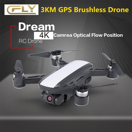 New c-fly Cfly Dream Gps Rc Drone Brushless Fpv Quacopter Drones 5G 4K HD Camera 5G Wifi  Follow Me Rc Quadcopter