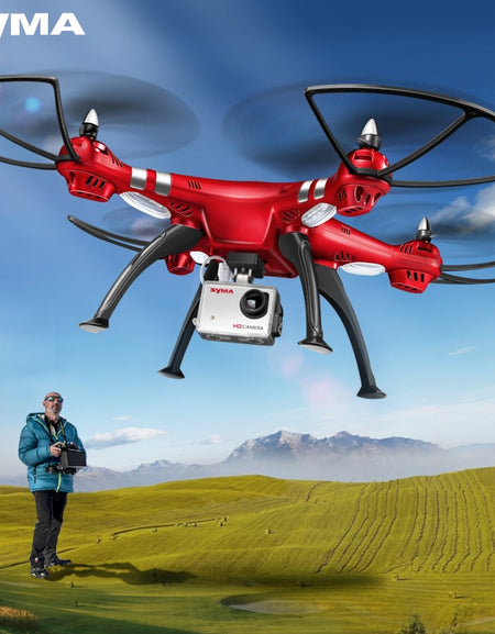 SYMA Professional UAV X8HG X8HW X8HC 2.4G 4CH RC Helicopter Drones 1080P 8MP HD Camera Quadcopter (SYMA X8C/X8W/ X8G Upgrade)