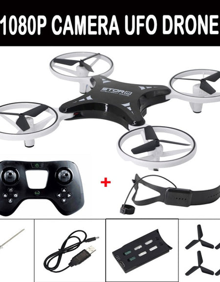racing dron RC Helicopter mini Drone UFO With 1080P HD Camera FPV Watch Gesture Hand Quadcopter Interactive Induction toy