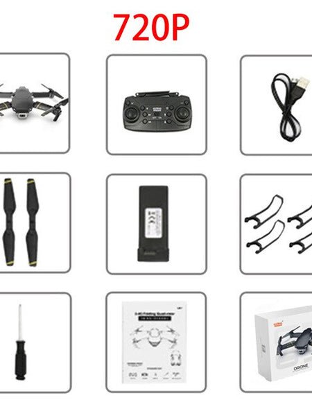 Try Global Drone Gd89 Dron With Hd Camera 1080p Live Video Rc Helicopter Fpv Quadrocopter Drones Vs Drone E58 E520