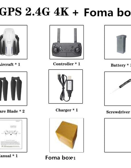 Profession GPS RC Drone with Camera 4K 50x zoom Drone Support memory card WIFI Gesture FPV RC Quadcopter Dron VS S167 SG907