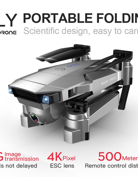 SG907 Quadcopter Drone 4K 1080P Dual Camera WiFi FPV Optical Flow Professional RC 500M RC Drone Foldable Long Range Drone Toys