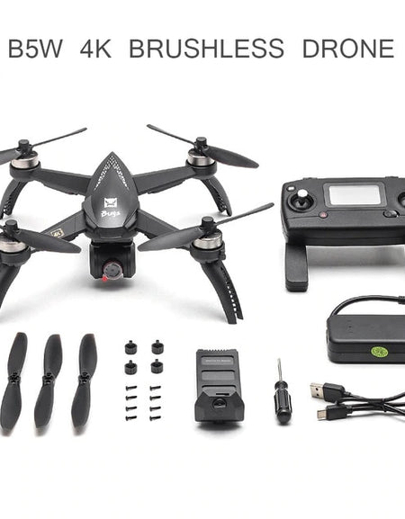 MJX BUGS 5W 4K GPS Drone 4K HD Camera Brushless Motor 5G WiFi FPV RC Drone Quadcopter Auto Return 20 Min Fly Drones VS H117S