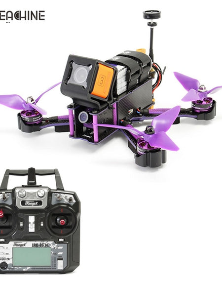 Eachine Wizard X220S F4 5.8G 72CH 30A Dshot600 800TVL Flysky FS-i6X Transmitter w/ A8S Receiver RTF  FPV Racer RC Drone