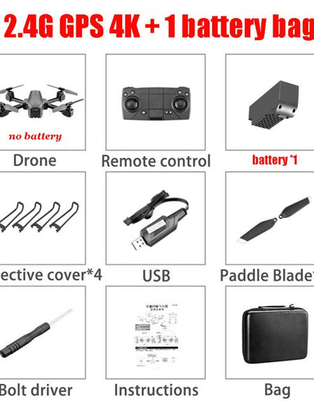 S176 5G WIFI quadcopter drone 4K GPS profissional drones with camera hd quadrocopter Follow remote control helicopter vs SG907