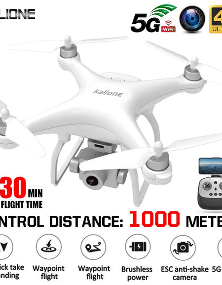 KALIONE K777 Drone GPS WiFi 4K HD ZOOM Camera RC Quadcopter Brushless Drones Profissional Gimbal Helicopter 30Mins flight VS X35