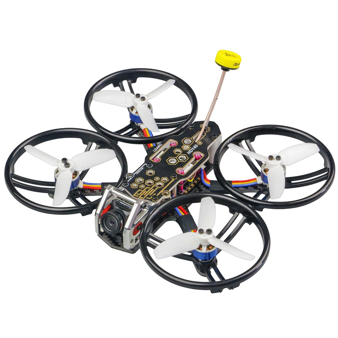 LDARC HD140 HD140-FPV 4S PNP BNF FPV Racing Drone w/ F411 Flight Controller OSD E20A V200m VTX Nano2 Camera AC2000 Receiver