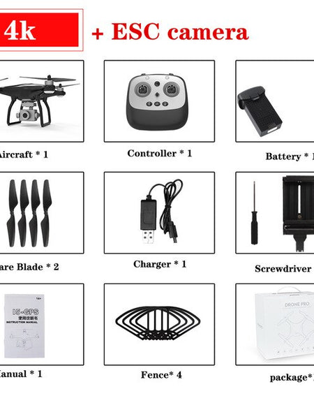 SHAREFUNBAY L5 drone 4K UHD camera GPS precise positioning professional drone three-axis anti-shake PTZ stable RC Quadcopter