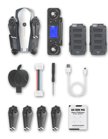 2020 new GPS drone k20 5G WiFi 4K HD wide-angle camera, RC four-axis professional folding drone flying 1.8km for 25min dROPSHIP