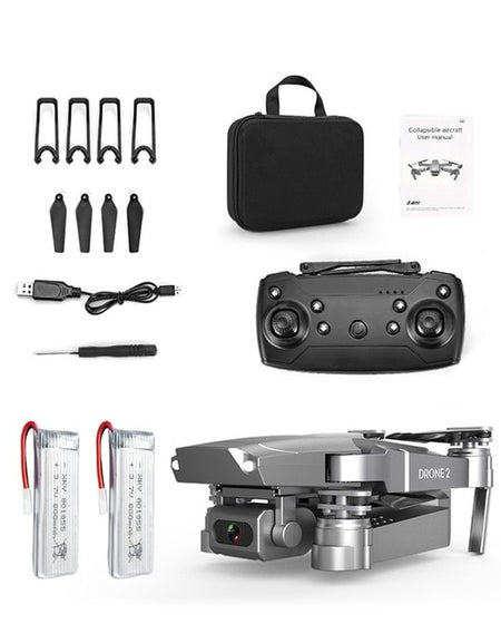 E68 Folding Drone with 720P 1080P 4K Camera FPV Drones 6-Axis Gyroscope Gesture Photo Altitude Hold Foldable RC Drones