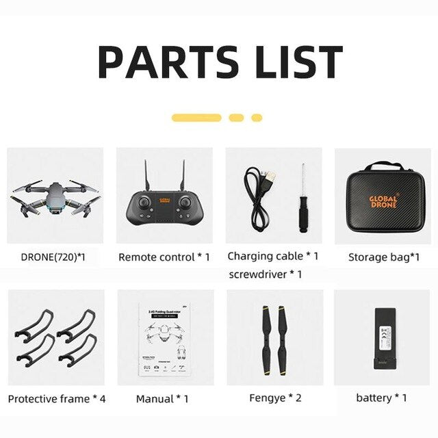 LeadingStar GD89 PRO Folding Aerial Photography Unmanned Aerial Vehicle WIFI FPV drone