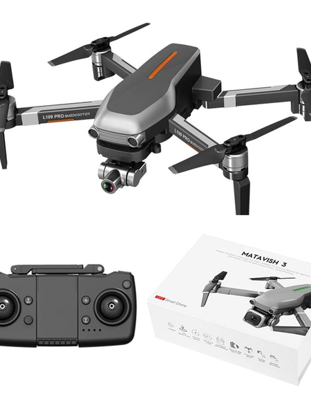 Drone 4k profesional RC Drone 5G L109-PRO GPS 4K HD Camera WIFI FPV Brushless Motor Foldable Selfie Drones Professional