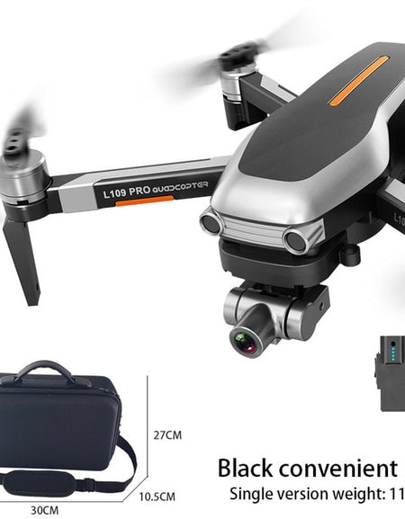 L109pro Folding Drone 5G Professional 4K Aerial Photography GPS Four-Axis Aircraft Remote Control Aircraft With Camera