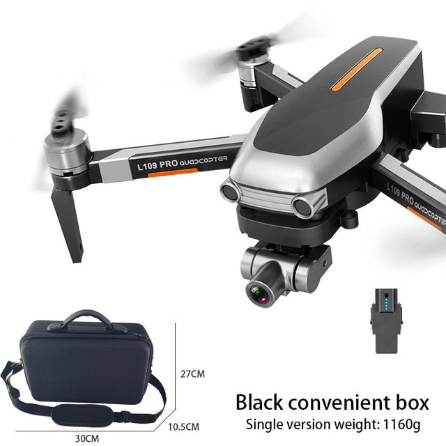 L109pro Folding Drone 5G Professional 4K Aerial Photography GPS Four-Axis Aircraft Remote Control Aircraft With Camera