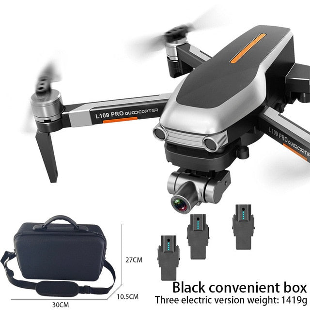 L109pro Folding Drone 5G Professional 4K Aerial Photography GPS Four-Axis Aircraft Remote Control Aircraft With Camera