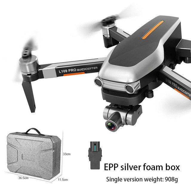 L109pro Folding Drone 5G Professional 4K Aerial Photography GPS Four-Axis Aircraft Remote Control Aircraft With Camera
