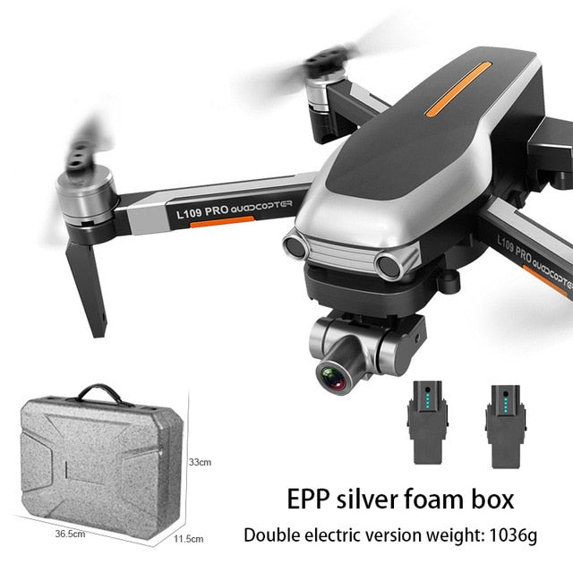 L109pro Folding Drone 5G Professional 4K Aerial Photography GPS Four-Axis Aircraft Remote Control Aircraft With Camera