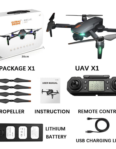 Drone Gd91 Pro Gesture Photography Anti-shake Self-stabilizing Global Positioning System 4k Remotely Controlled Aircraft