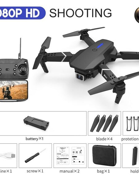 LS-E525 Profesional 4K Drone RC Quadcopter HD Camera WiFi Dron Hover With Camera One Click Back Foldable Drones For Gift 2020New
