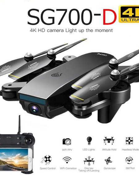 Drone Sg700d 4k Drone Hd dual camera Wifi Transmission Fpv optical speed size Stable quadrotor Rc helicopter Drone camera Dron