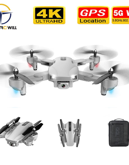 2020 NEW GPS Rc Drone With 4K Camera RC Quadcopter Drones HD  drone 4k profesional 5G WIFI FPV Foldable Dron Helicopter Toy