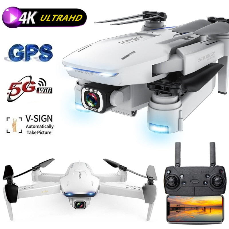 GPS Drone with camera 1080p /4K HD 2.4G / 5G WIFI FPV  RC Distance 500 Meters  VS S167 XS812S G907 Flight 18 Minut UAV