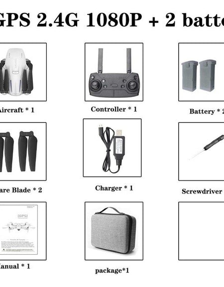 GPS Drone with camera 1080p /4K HD 2.4G / 5G WIFI FPV  RC Distance 500 Meters  VS S167 XS812S G907 Flight 18 Minut UAV