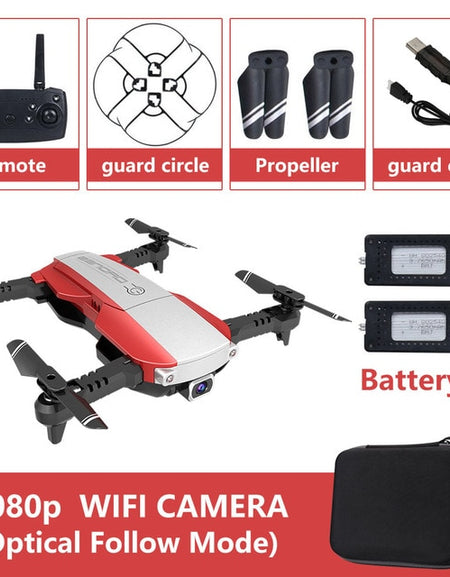 LANSENXI NVO RC Drone 4K/1080P Wide Angle WiFi FPV Camera Optical Flow Positioning Altitude Hold Gesture Control RC Quadcopter