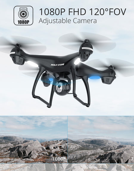 Holy Stone HS100G GPS Drone Profesional FPV WIFI Camera HD 1080P Selfie RC Quadcopter GPS Drones 500m RC Helicopter Quadrocopter