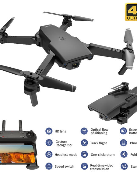 S8 RC Drone 4K HD Camera Professional Aerial Photography Helicopter WIFI Optical Flow Positioning Quadcopter