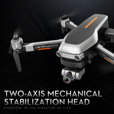 L109PRO GPS Drone 4K Quadcopter Anti-vibration 5G WiFi FPV HD ESC Camera Brushless Helicopter 120 ° Adjustable camera Dropship
