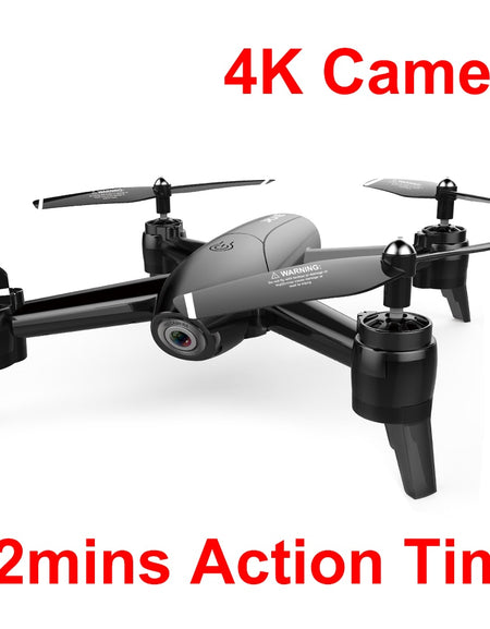 Drone 4K Quadcopter with Camera Professional Dron WiFi Pocket Selfie Drone 22mins Action Time Helicopter Quadrocopter